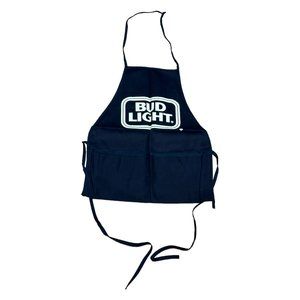 Bud Light Navy Blue Full Apron Smock